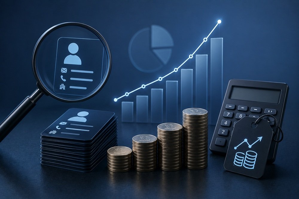 How much does B2B contact data cost in 2026