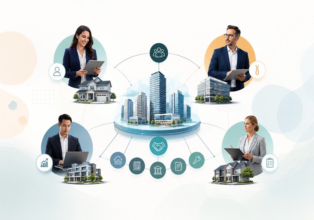 The distinct real estate audiences