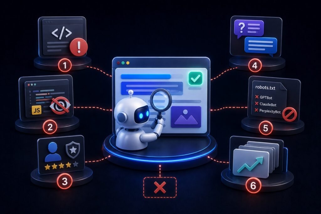 The six most common causes