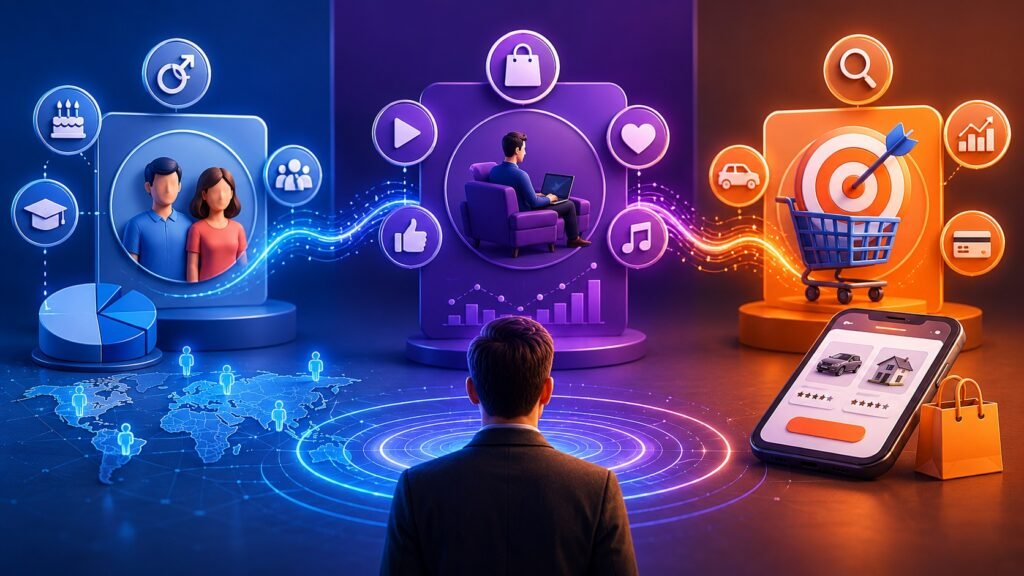 The three data types Consumer data