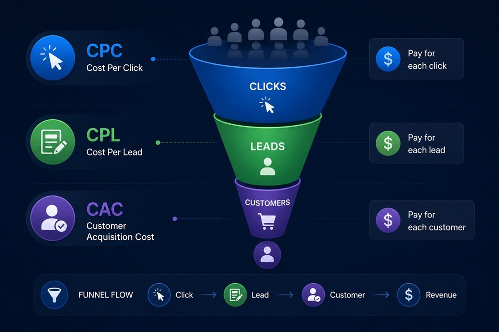 The three metrics and how they relate