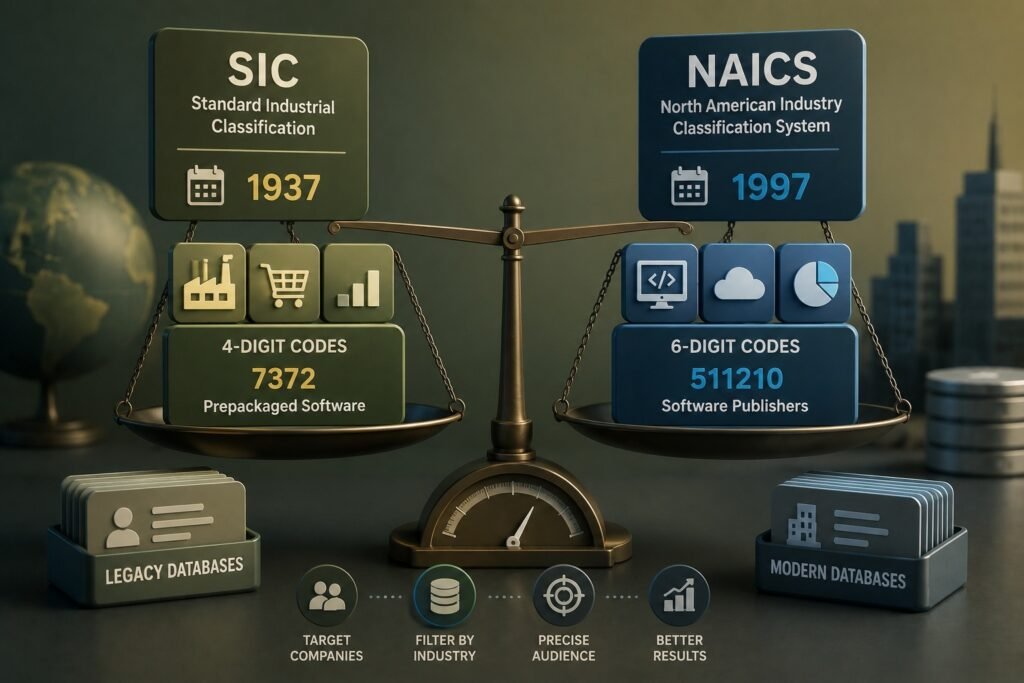 What SIC and NAICS codes are