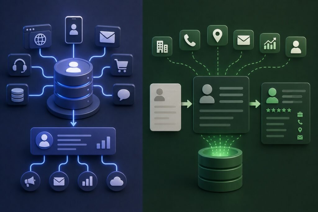 What each one actually does CDPs and CRM