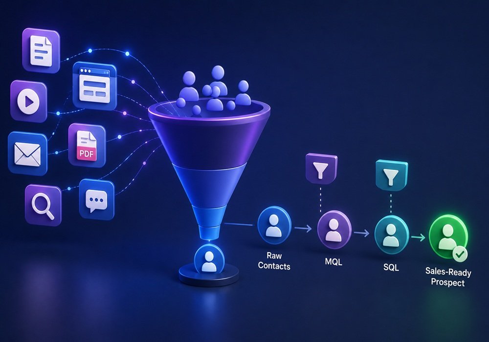 What online lead generation actually is