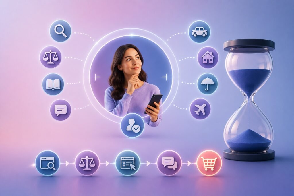 What purchase intent and in-market mean