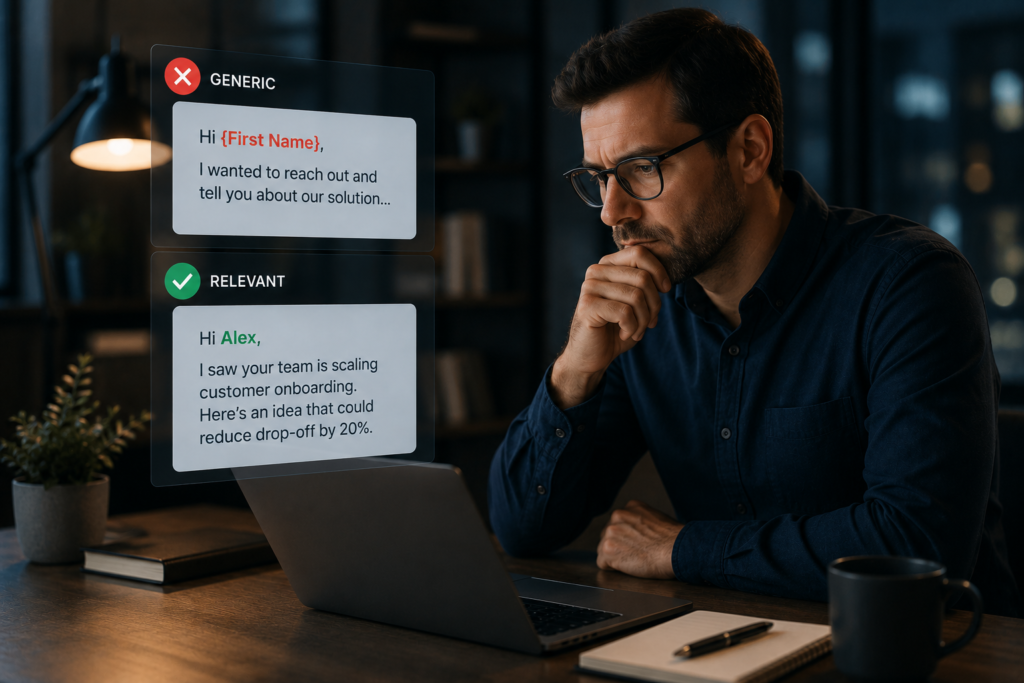 Avoiding Fake Personalization