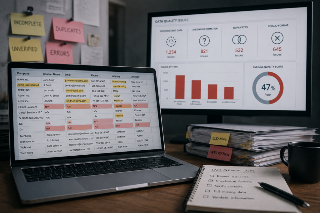 Data Quality Problems With Scraping