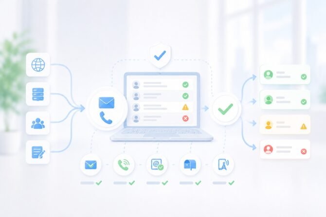 How Vendors Verify Emails and Phone Numbers
