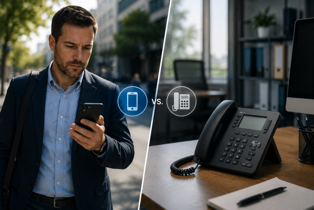 Mobile vs. Office Numbers