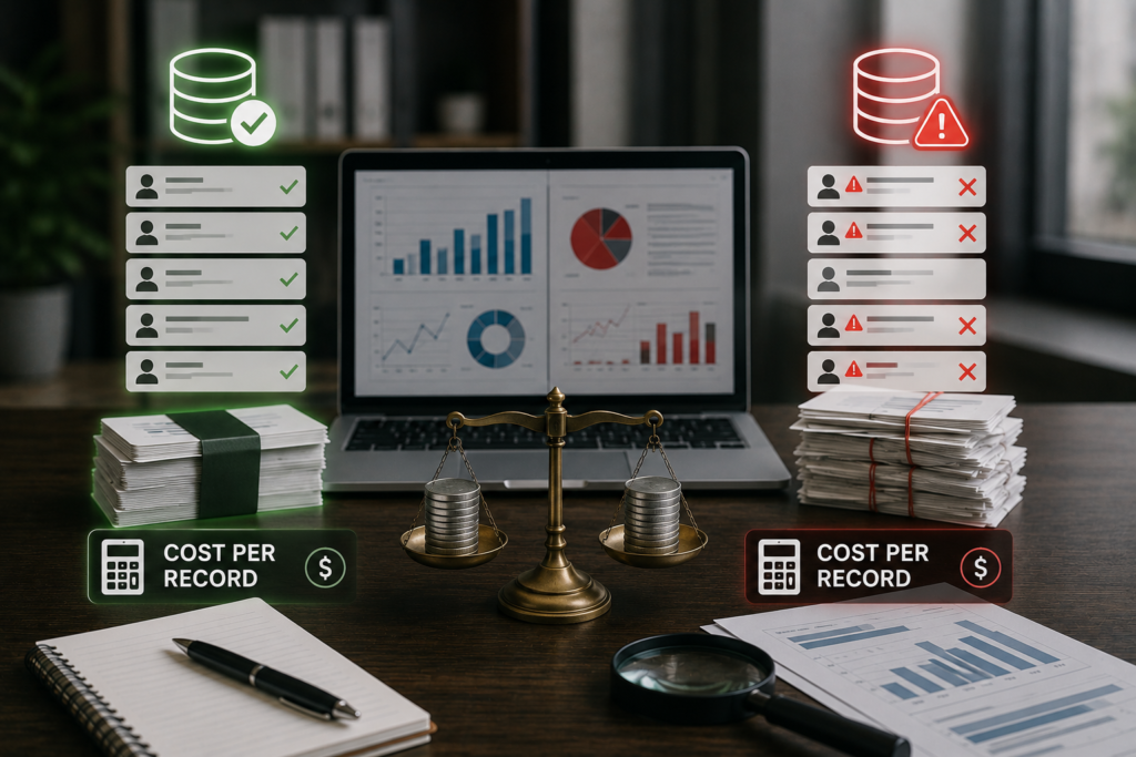 What Cost Per Record Tells You